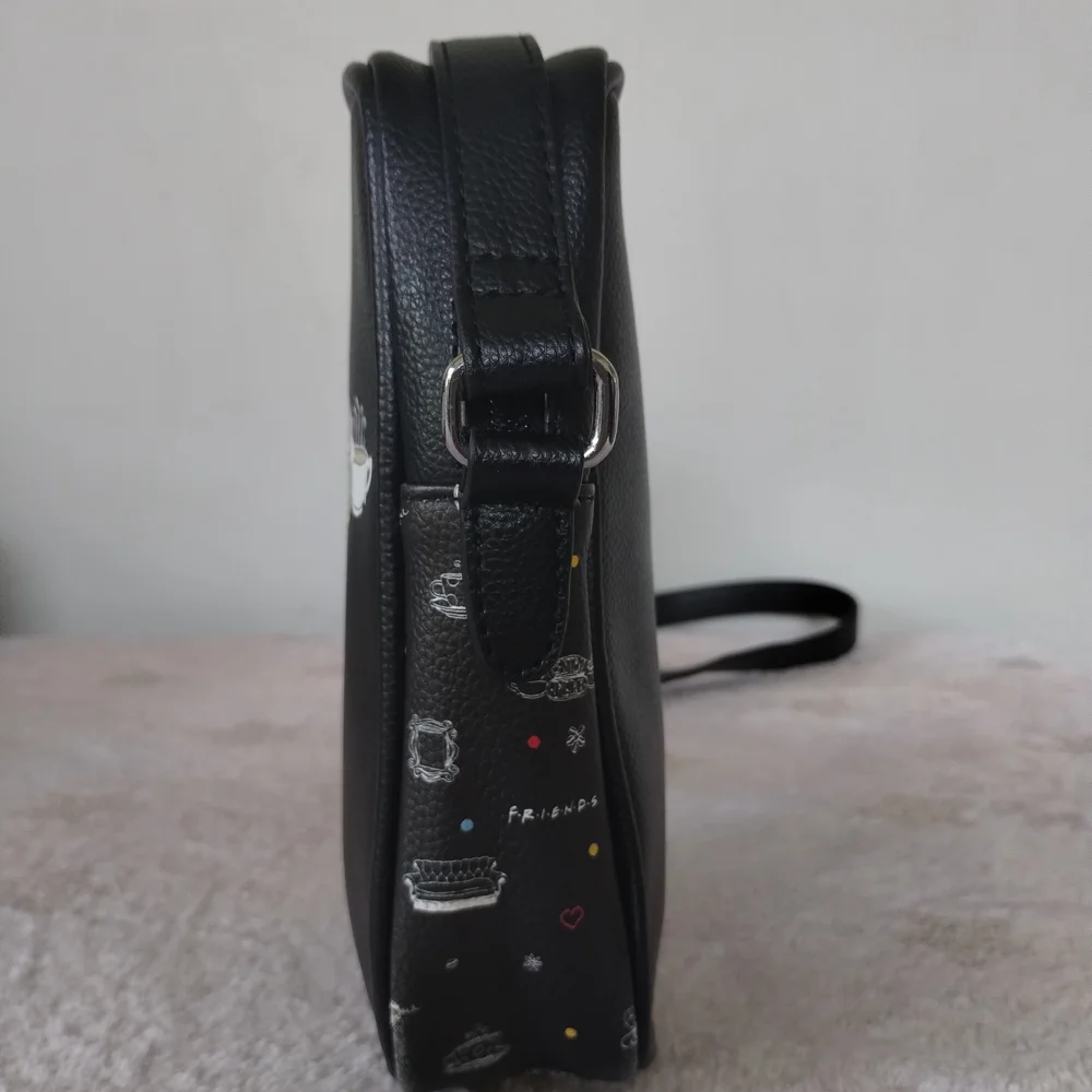 Danielle Nicole Black Friends Central Perk Crossbody Bag - Picture 5 of 10